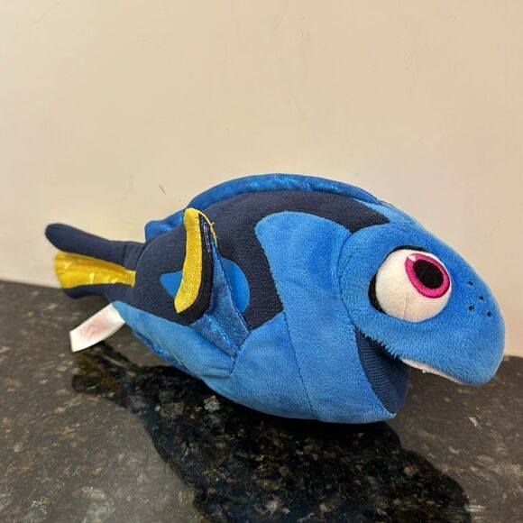 Disney Pixar Finding Dory Ty Sparkle Dory Plush Stuffed Animal Fish Nemo Toy - Picture 3 of 6
